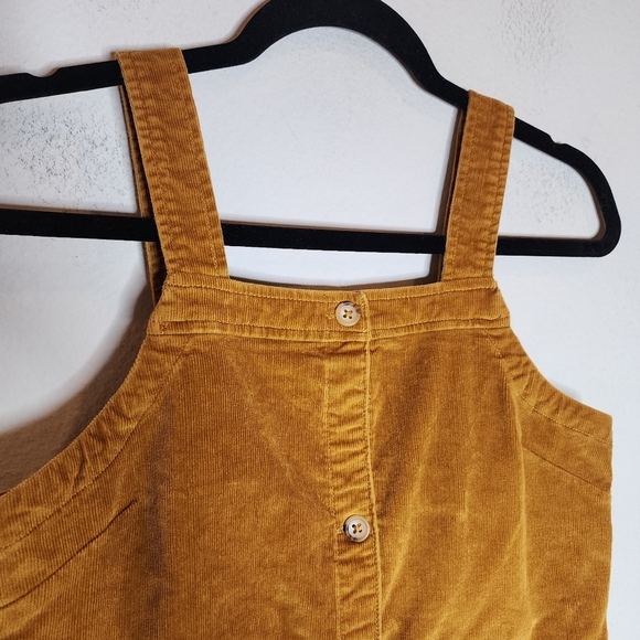 Crewcuts Mustard Brown Corduroy Sleeveless Dress Size 16 Kids J. Crew - Picture 16 of 16